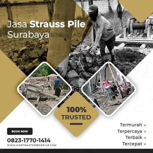 jasa strauss pile surabaya